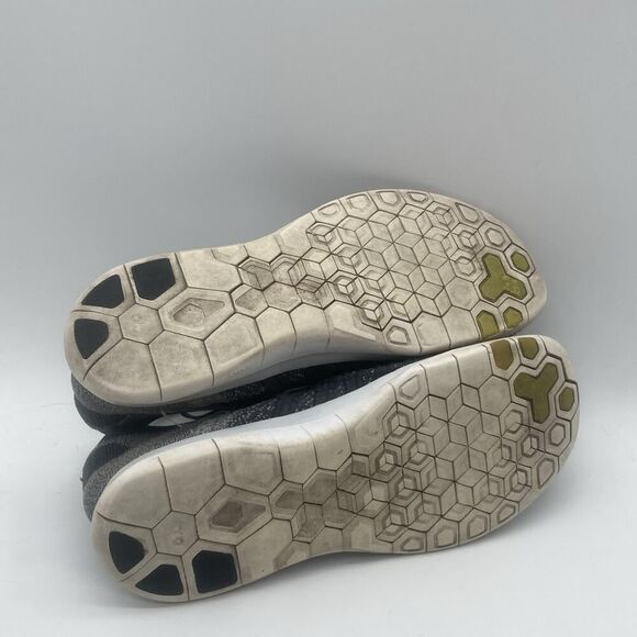 Women Size 8.5 Nike Free Running Shoes Gray Ombre Fabric Lace Sneaker 631050-002 - Picture 8 of 9